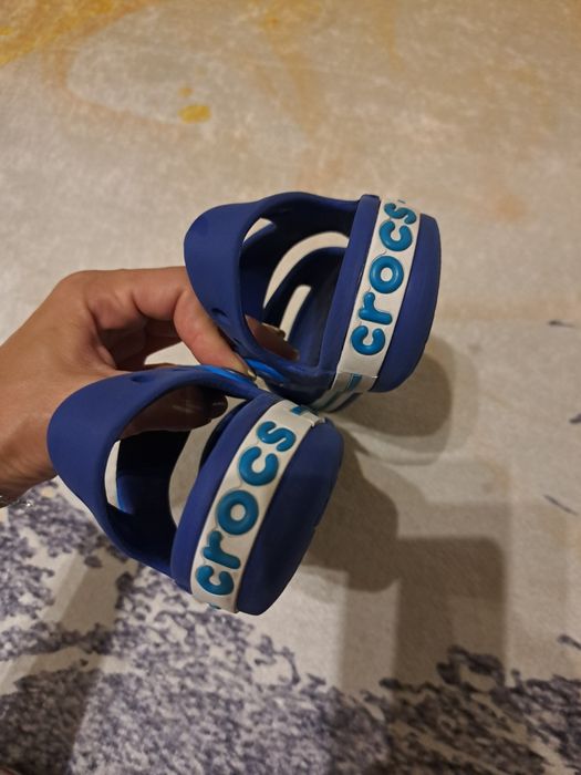 Сандали CROCS син цвят