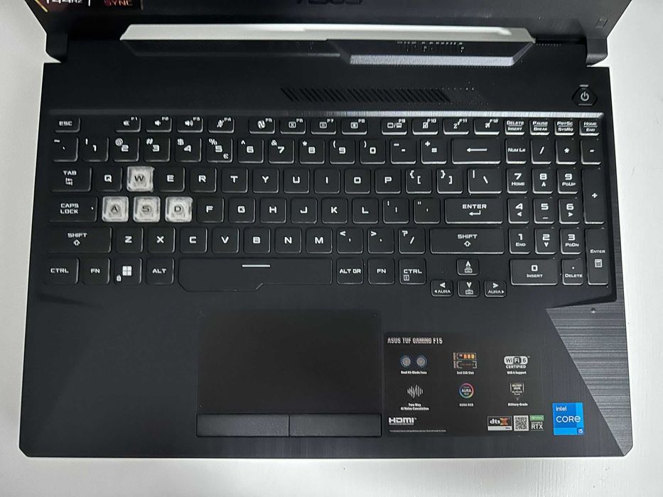 LAPTOP GAMING ASUS 3050 TI, I5-11400H, 1 TB SSD, 32 GB RAM, 144 Hz