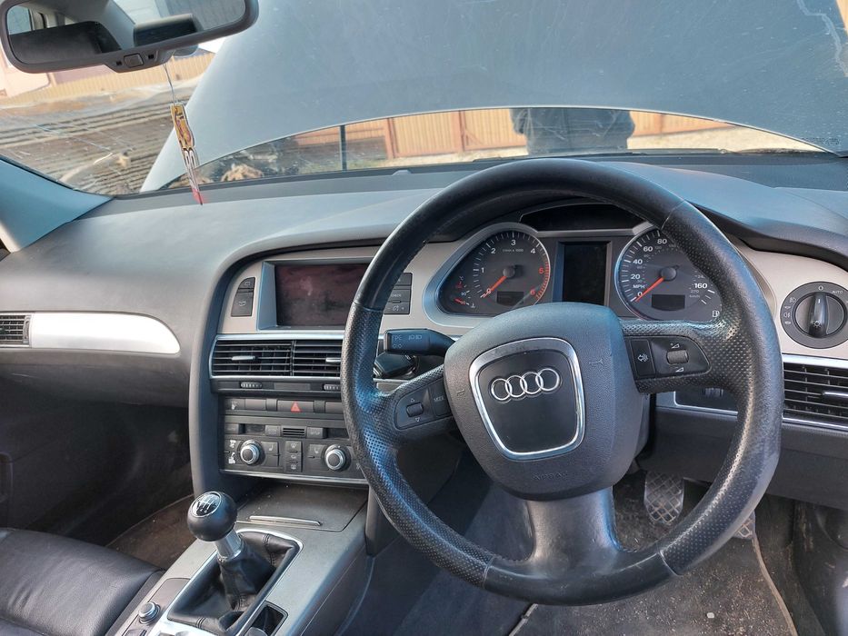 Grila originala bara fata audi a6 c6 4f mode nonfacelift 2004-2008