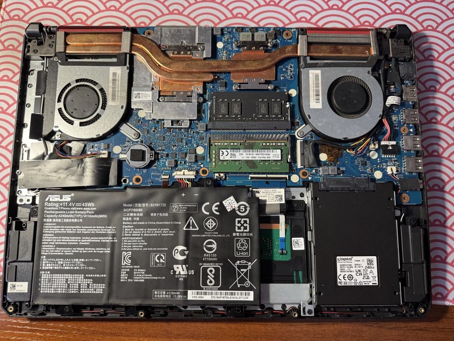 Игровой ноутбук ASUS FX505DT