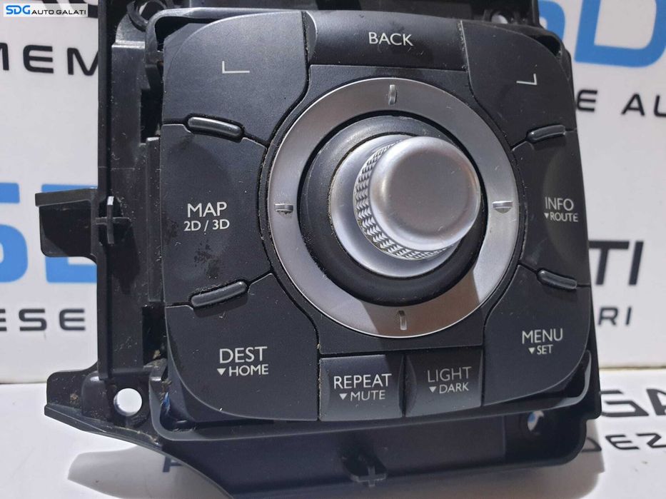 Buton Butoane Joystick Maneta Comanda Navigatie GPS Renault Scenic 3 2009 - 2016 Cod 253B00004R [D0603]