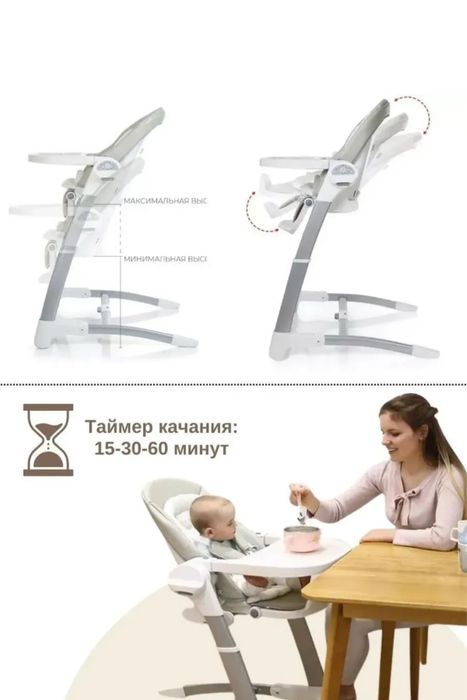 Детский стульчик для кормления Maribel 3в1