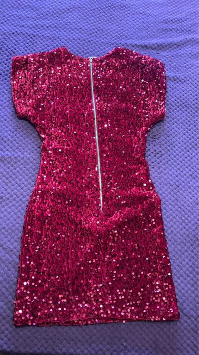 Платье вечернее красное