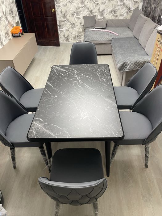 Kuxniya stol/ stul 6/1