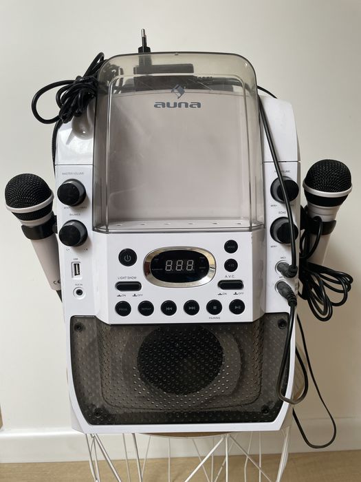 Auna Karaoke copii cu 2 microfoane