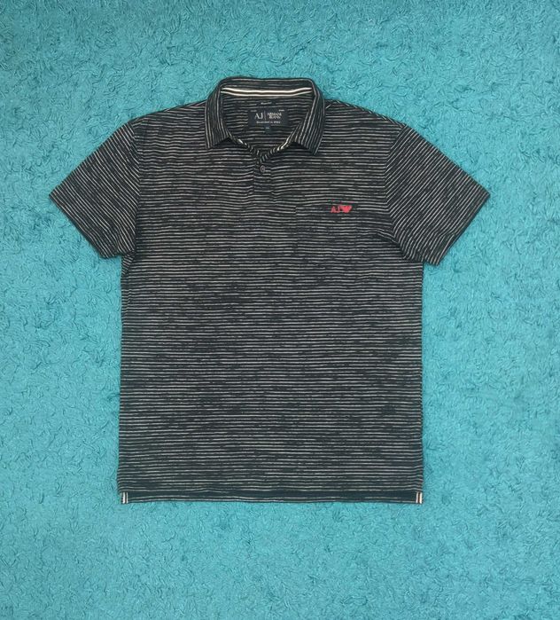 Tricou Armani Jeans - Onyx Stripes