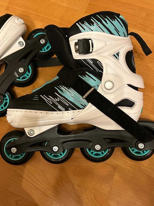 Role pentru fete, Cygnus, marime reglabila 37-40, Albastru