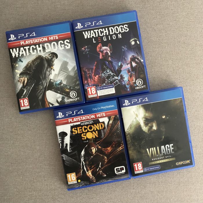 Set 4 jocuri video PS4