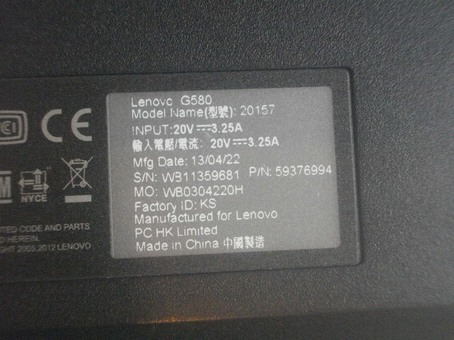 15,6" Lenovo G585-Intel Pentium 2,20 GHz-HD 1TB-RAM 4GB-Отличен Лаптоп