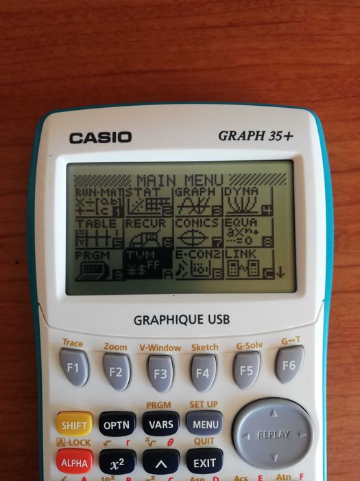 Casio Graph 35+ graphiquie usb графичен калкулатор с USB