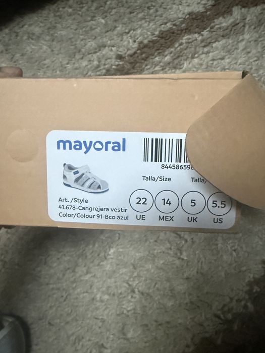 Mayoral 22 детски сандали