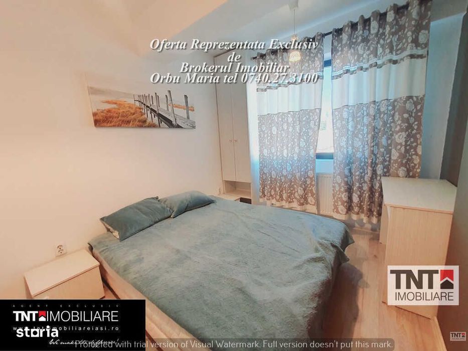 ULTRA-CENTRAL Apartament 2 Camere Open-Space Bloc Nou  Zona Palas