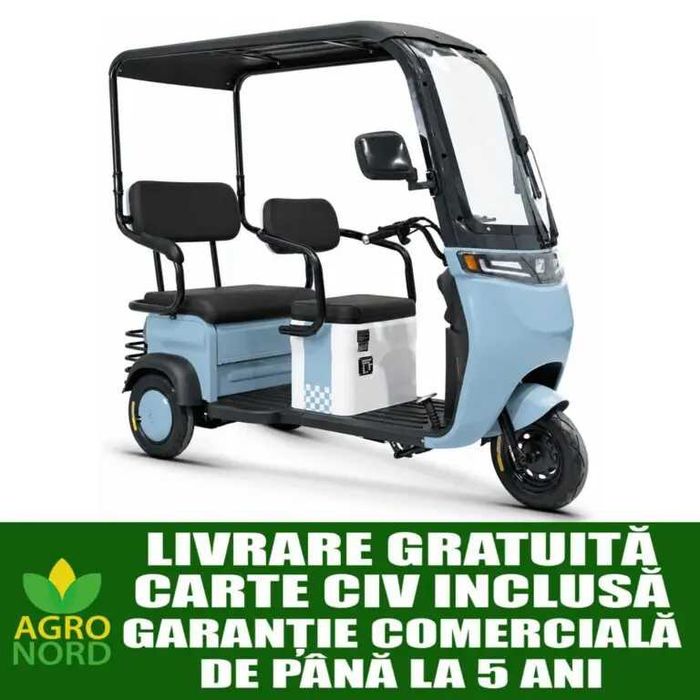 Pachet promoțional - Triciclu electric + Scuter electric fără permis