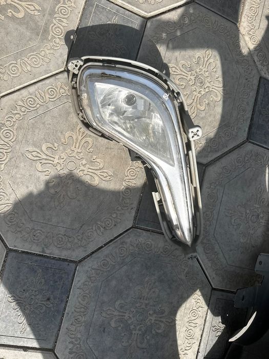 Передний бампер на Hyundai accent