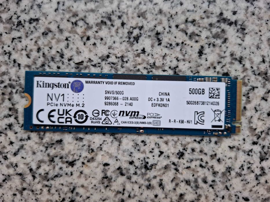 SSD Kingston NV1 500GB PCI Express 3.0 x4 M.2 2280 ca nou