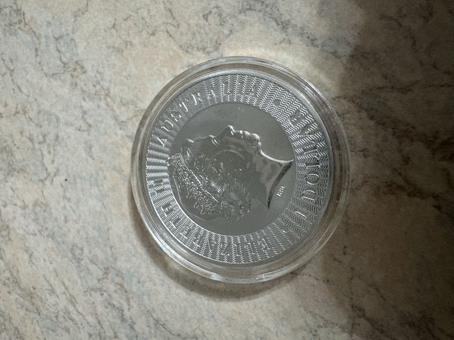 Сребърна монета австралийско кенгуро 1 oz