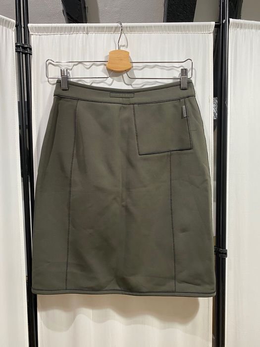 Неопренова мини пола Marc Cain в зелено