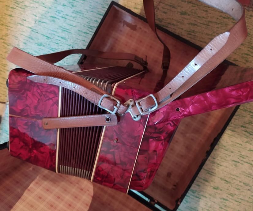 Акордеон Weltmaister с куфар, 48 баса