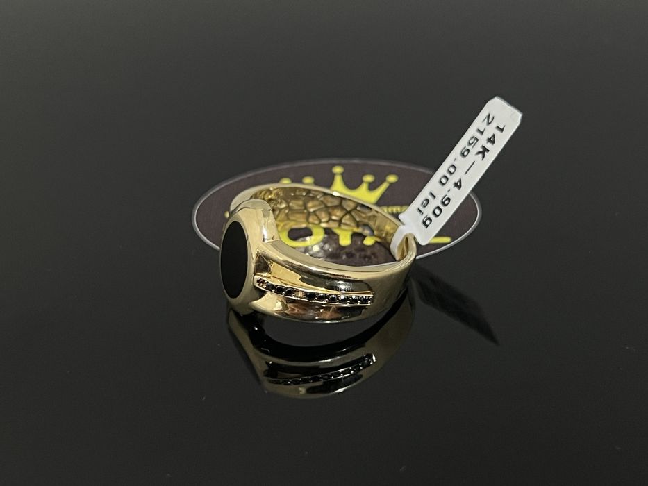 Bijuteria Royal CB: Inel barbatesc aur 14k 4,90gr