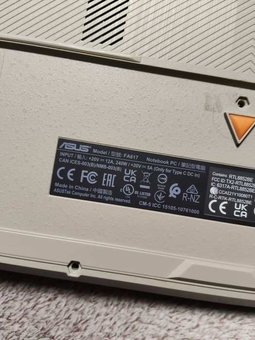 Dezmembrez laptop Asus TuF FA617  defect incomplet