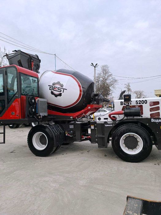 кармикс "BEST5200" Мобильный самозагружающейся бетосмеситель