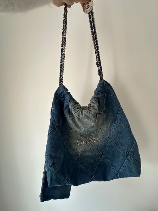 Дънкова чанта Chanel