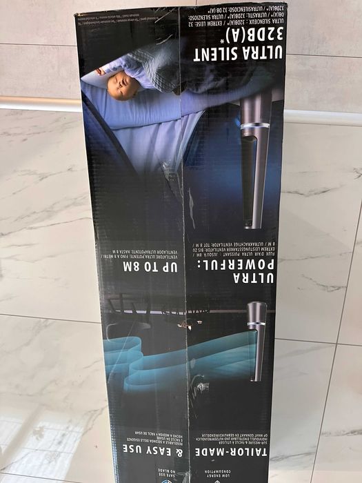 Ventilator Purificator aer Rowenta Eclipse 2 in 1 33W 52m2 Lcd Nou