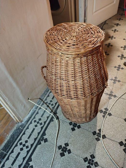 Cos de rufe din ratan