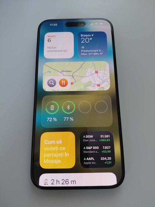 iPhone 15 Pro Max Titanium Black 512 GB impecabil