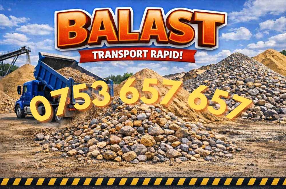 Balast, balast iasi, balast, sort cu nisip - SUNATI ACUM!