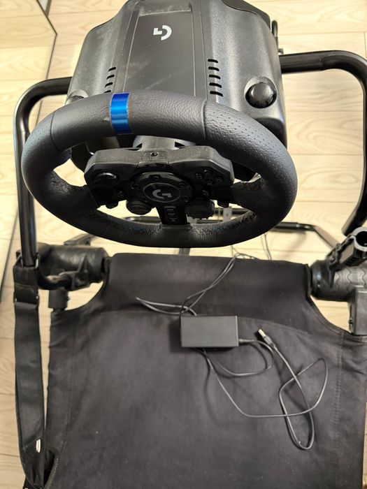Scaun / Cockpit Next Level Racing GTLite Foldable + Volan Logitech G923 – garantie 2027