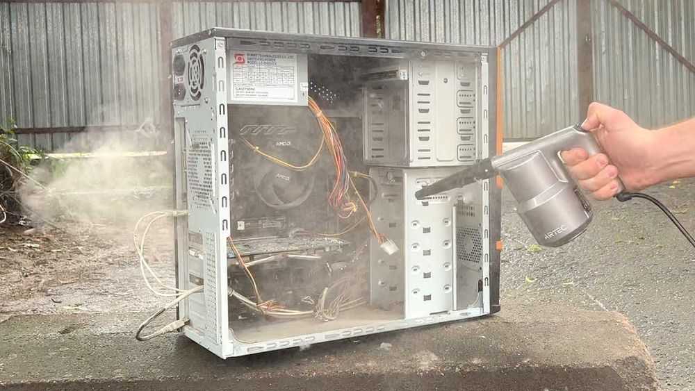 Чистка компьютера ПК ноутбука моноблока, замена термопасты выезд