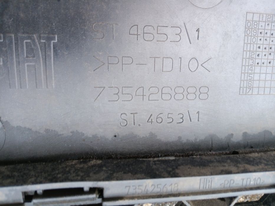 Предна броня за Fiat 500 до 2015 г. Фиат 500