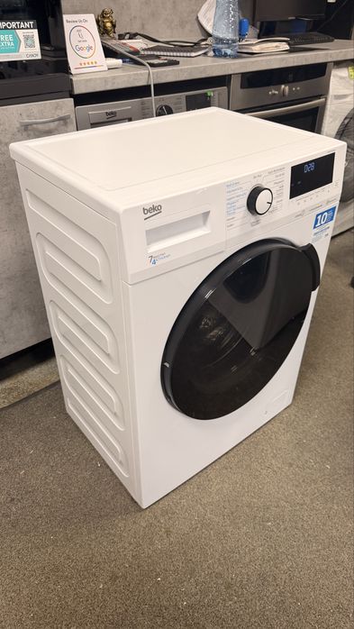 Комбинирана пералня със сушилня BEKO WDW75141 STEAM | 7 КГ + 4 КГ | 1400 ОБ./МИН. | STEAMCURE | INVERTER