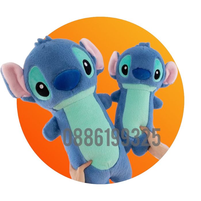 Голяма плюшена Възглавница Стич 70см, плюшени играчки Stitch