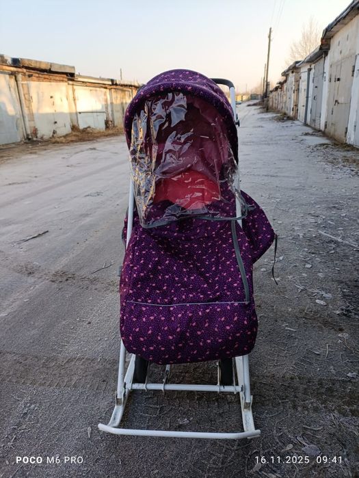 Санки на колесиках