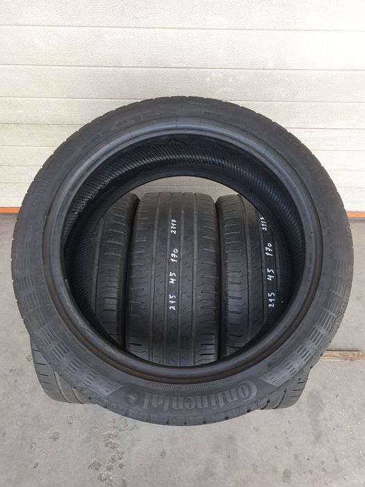 Летни гуми 4 броя CONTINENTAL ContiEcoContact5 215 45 R17 дот 2317