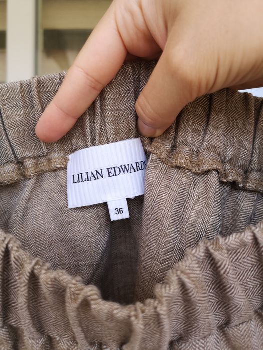 Ленена пола Lilian Edwards/Zara/Mango/H&M/Pinko/Patrizia Pepe/Furla