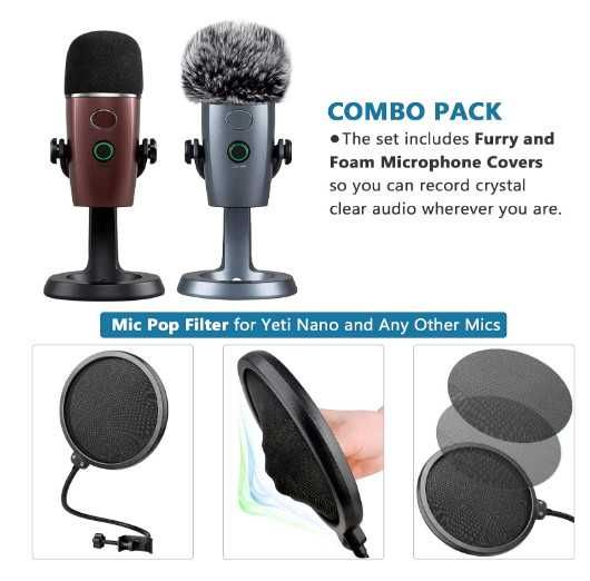 Комплект аксесоари за микрофон Blue Yeti Nano