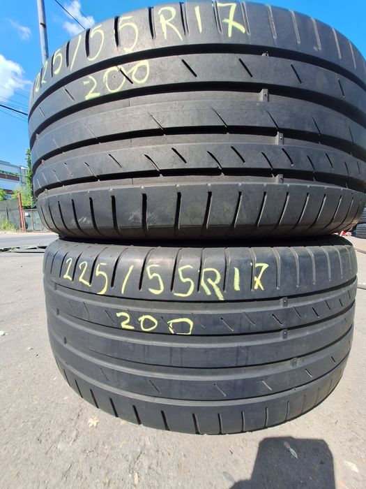 2 anvelope vara 225/55r17 Kumho  dot 2022 Montaj Gratuit