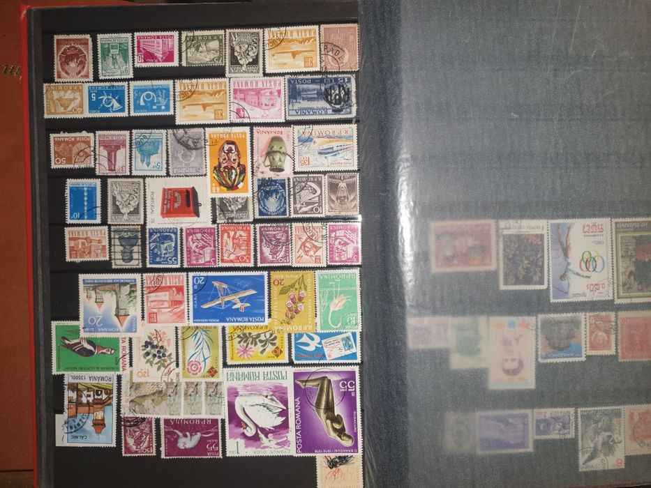 colectie de timbre plus bonus