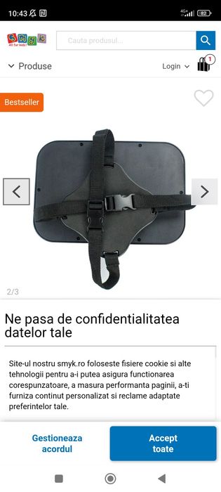 Scoica/scaun auto cybex