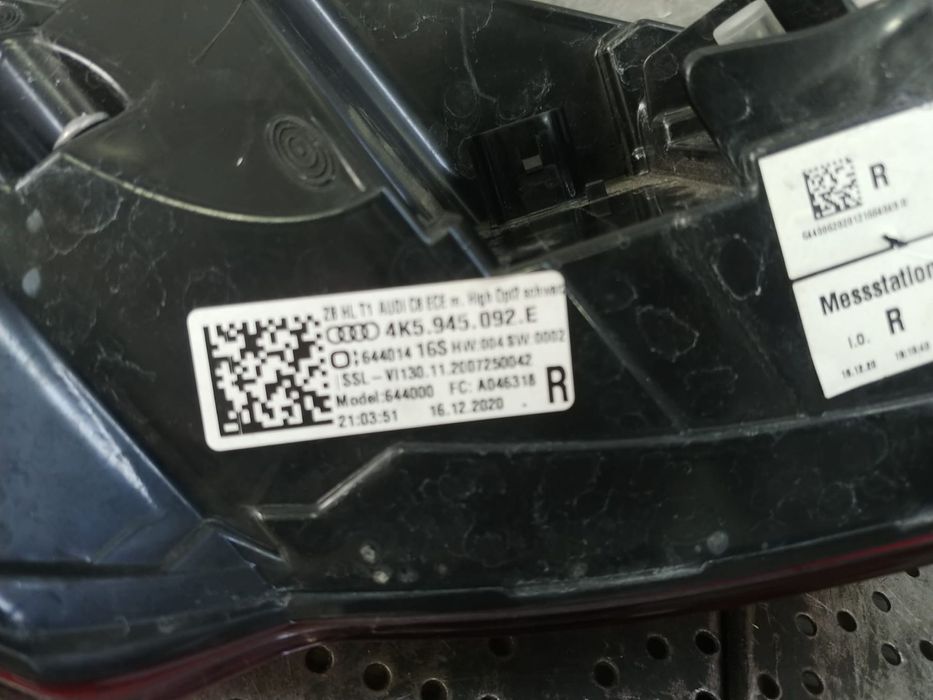 stop tripla lampa led aripa dreapta audi a6 c8 4k avant 4k5945092e