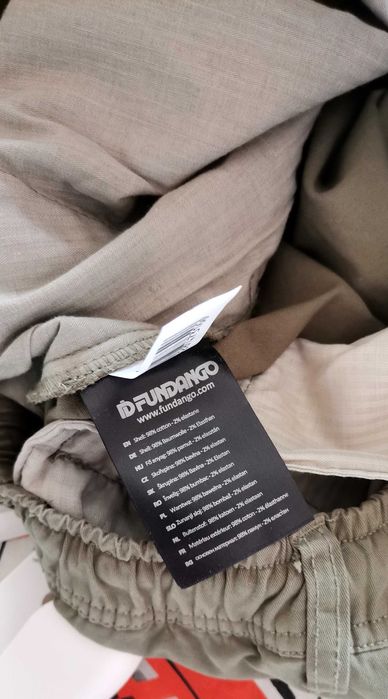 Pantaloni bărbați Fundango Toren Cargo măr 28 (S) olive NOI