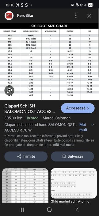 Clapari  sky Solomon copii 26-28(17,18 cm)