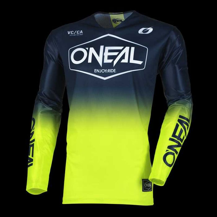 Мотокрос блуза O'NEAL MAYHEM HEXX Blue/Neon/Yellow V.25 S,M,L,XL