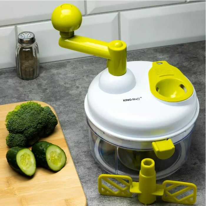 Tocator manual multifunctional, pentru legume si fructe, Kinghoff