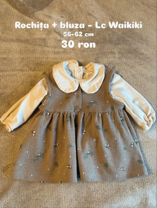 Lor hainute bebe fata 1-3 luni