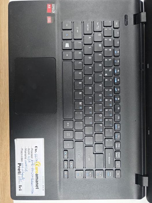 Laptop Acer, 4GB RAM, 1TB ROM, procesor AMD A8-6410 -P-