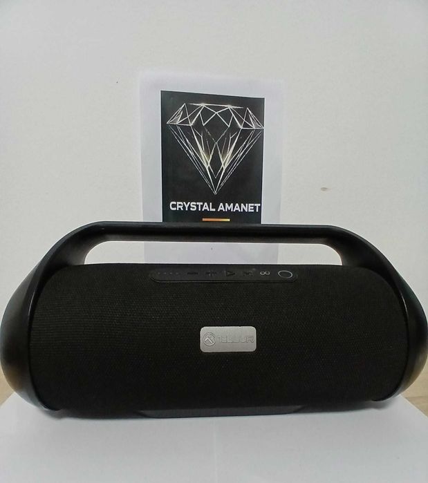 Boxă Bluetooth Tellur Obia Black – stare foarte bună